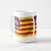 Balearen Vlag Mok (Voorkant links)