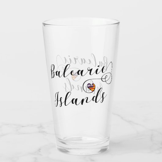 Balearen, vlaggekop, Balearen Glas (Achterkant)