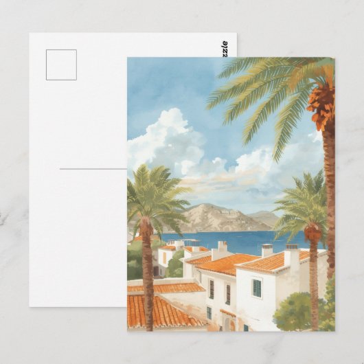 Balearic Islands Vintage French Travel Briefkaart (Voorkant / Achterkant)