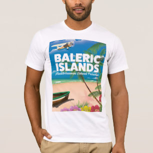 Balearische eilanden Mediterraans paradijs T-shirt