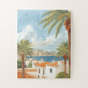 Balearische Eilanden Oude Franse Reis Legpuzzel