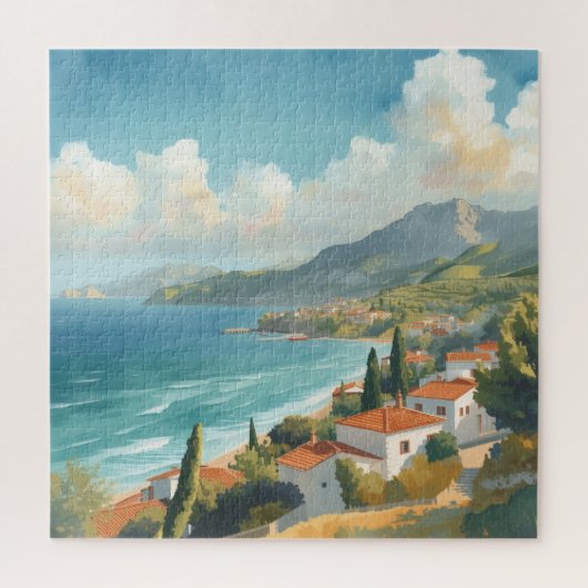Balearische Eilanden Oude Franse Reis Legpuzzel (Verticaal)