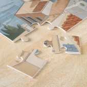Balearische Eilanden Oude Franse Reis Legpuzzel (Zijkant)