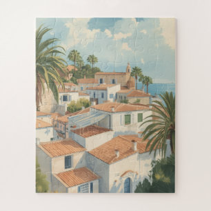 Balearische Eilanden Vintage Franse Reis Legpuzzel