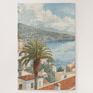 Balearische Eilanden Vintage Franse Reis Legpuzzel
