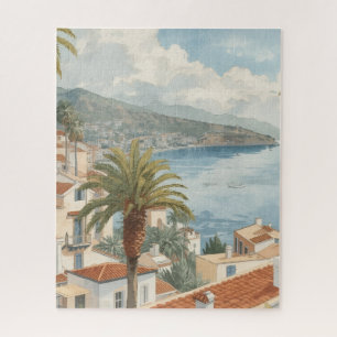 Balearische Eilanden Vintage Franse Reis Legpuzzel