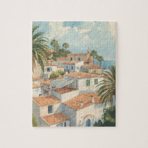 Balearische Eilanden Vintage Franse Reis Legpuzzel