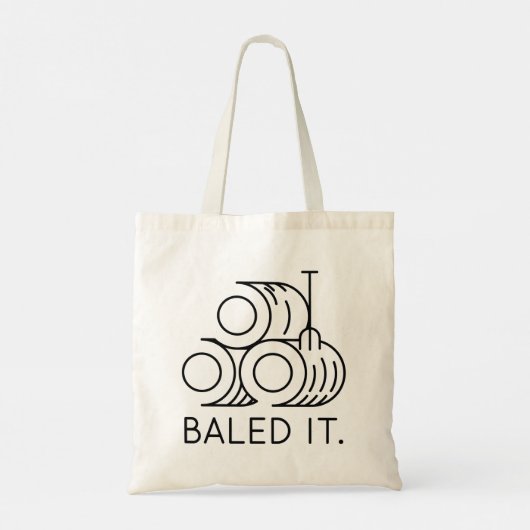 Baled It Tote Bag (Achterkant)
