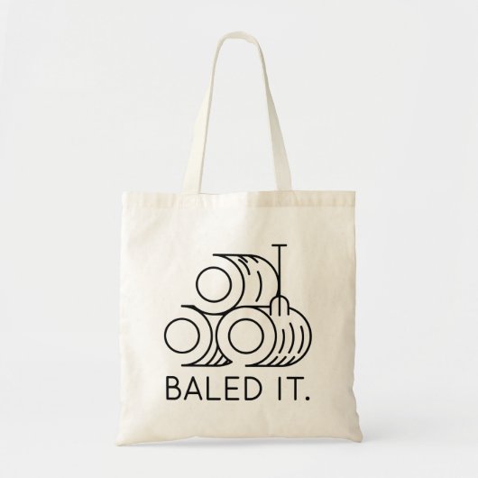 Baled It Tote Bag (Voorkant)