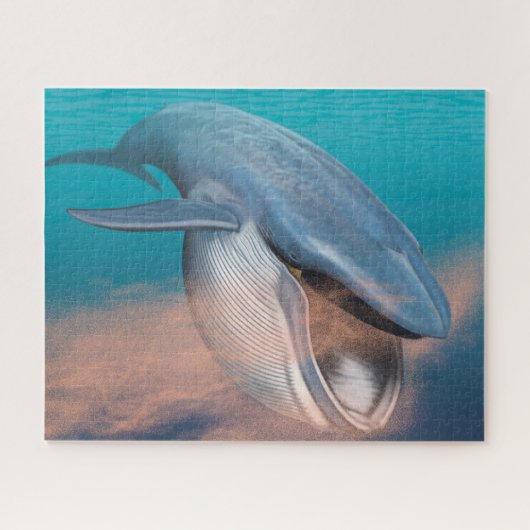 Baleen Whale Jigzaag Puzzle Legpuzzel (Horizontaal)