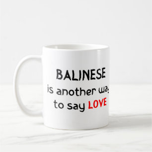 balese mok voor liefdeskoffie