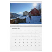 Balestrand van Noorwegen Agenda 2017 Kalender (Jan 2027)