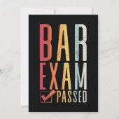 Balexamensucces Controle Jurist Geslaagd Rechtsgel Kaart (Voorkant)