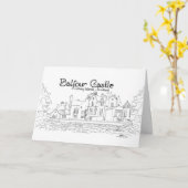Balfour Castle Schotland kaart (Gele Bloem)