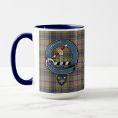 Balfour Clan Badge & Tartan Mok (Links)