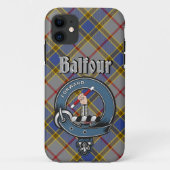 Balfour Clan Badge & Tartan Telefoonhoesje Case-Mate iPhone Case (Achterkant)