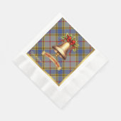 Balfour Gepersonaliseerde Tartan Kerstmis Servet (Hoek)