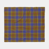 Balfour Schotse ruit Fleece Deken (Voorkant (Horizontaal))