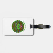 Balfour Scottish Tartan Celtic Thistle Bagagelabel (Achterkant horizontaal)
