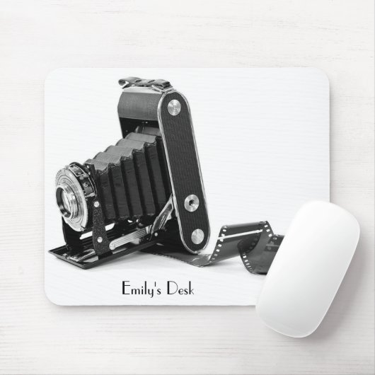  balgcamera met filmrol muismat (Met muis)