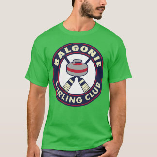 Balgonie-krullende pictogrammen t-shirt