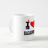 BALGOWNIE - I Love Magnet Koffiemok (Voorkant links)