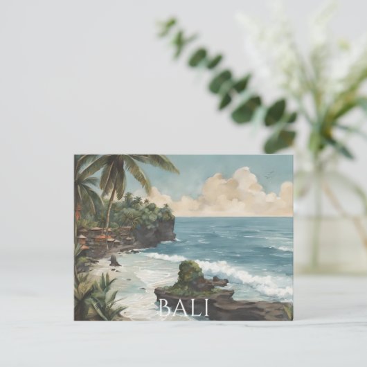 Bali (13) briefkaart (Staand voorkant)