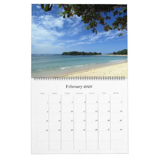 Bali 2025 groot kalender (Feb 2026)