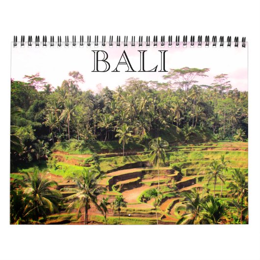 Bali 2027 kalender (Hoes)