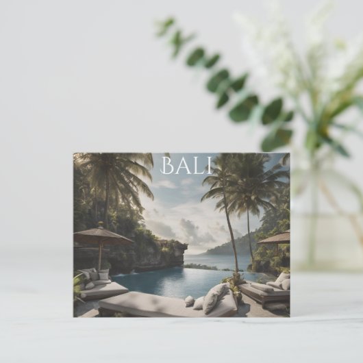 Bali (6) briefkaart (Staand voorkant)