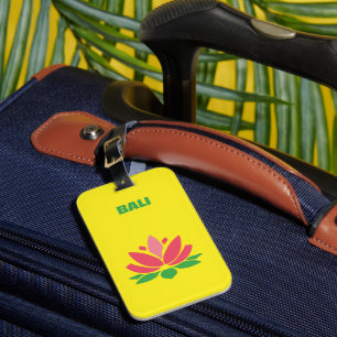 Bali Acryl Bagagelabel