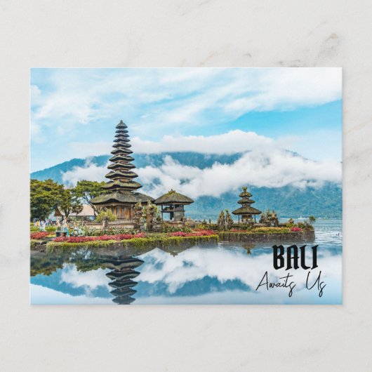 BALI AWAITS US FEESTDAGENKAART (Voorkant)