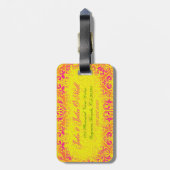 BALI Bagagelabel (Achterkant verticaal)