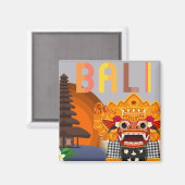 Bali Barong en Dancer Magneet (Voorkant / Achterkant)