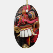 Bali Barong-masker Keramisch Ornament (Rechts)
