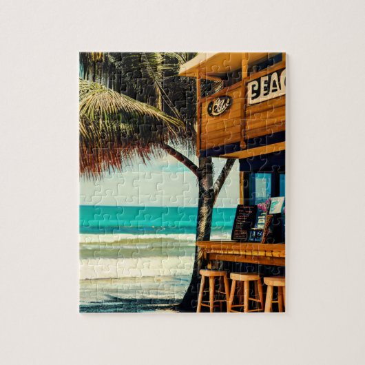 Bali Beach Cafe Bar Legpuzzel (Verticaal)