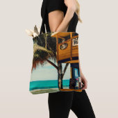 Bali Beach Cafe Bar Tote Bag (Dichtbij)