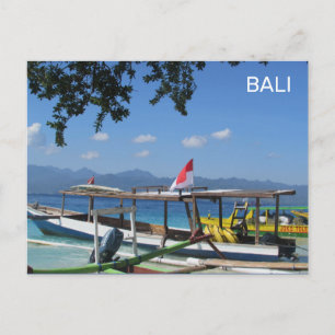 Bali Beach Indonesia Briefkaart