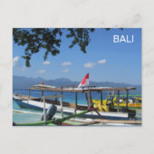 Bali Beach Indonesia Briefkaart (Voorkant)