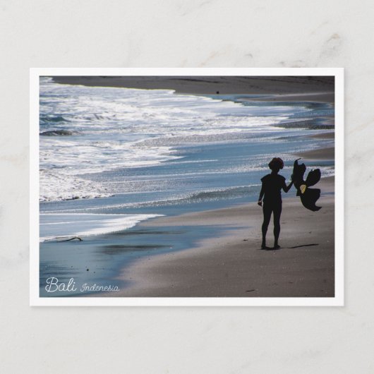 Bali Beach Kite Festival – Travel Postcard Briefkaart (Voorkant)