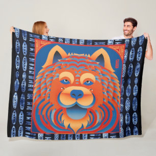 BALI BLISS Chow Fleece Deken