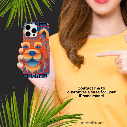 BALI BLISS Chow hond Case-Mate iPhone Case