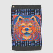 BALI BLISS Chow hond ringside Golfhanddoek (Voorkant)