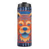 BALI BLISS Chow hond Thermosbeker (Voorkant)