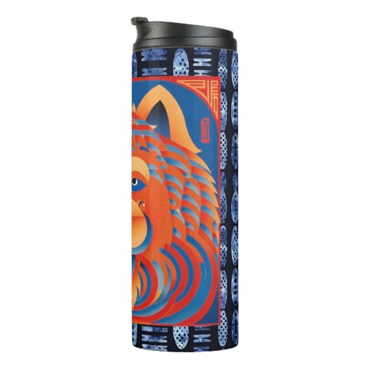 BALI BLISS Chow hond Thermosbeker (Geroteerd rechts)