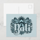 Bali Briefkaart (Voorkant / Achterkant)
