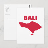 Bali Briefkaart (Voorkant / Achterkant)