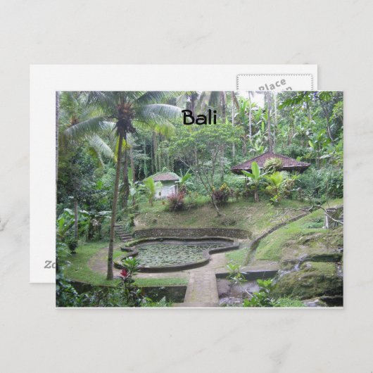 Bali Briefkaart (Voorkant / Achterkant)