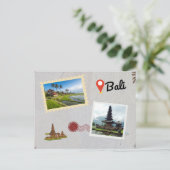 Bali Briefkaart: Tropical Paradise Travel Souvenir Briefkaart (Staand voorkant)