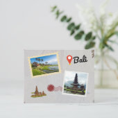 Bali Briefkaart: Tropical Paradise Travel Souvenir Briefkaart (Staand voorkant)
